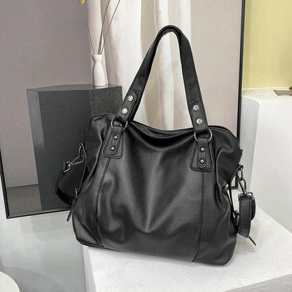 Elarova | Luxe Lederne Damen Schultertasche