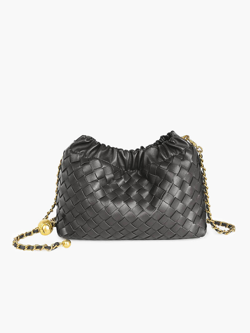 Elarova | Luxuriöse Damen Tasche Mit Goldener Kette