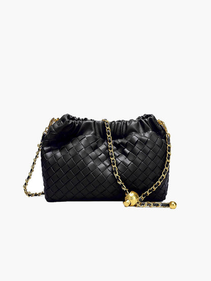 Elarova | Luxuriöse Damen Tasche Mit Goldener Kette