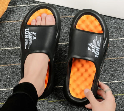 Elarova | Luxus Orthopädische Badeslipper Mit Weichem Fußbett Und Rutschfester Sohle