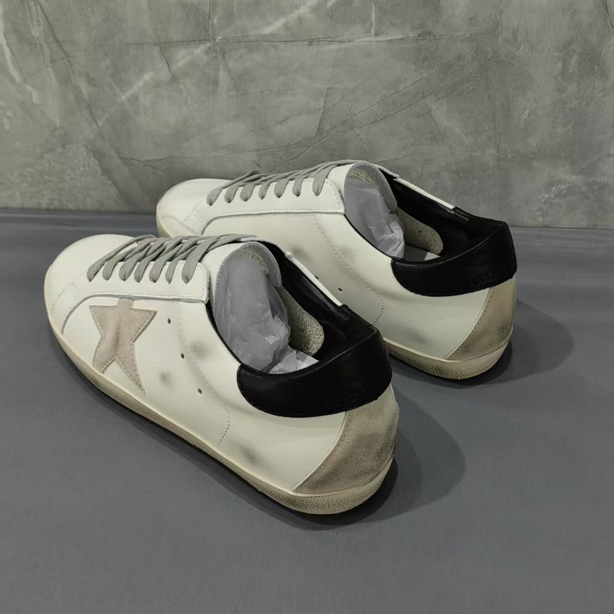 Elarova | Männer Freizeit Leder Sneaker