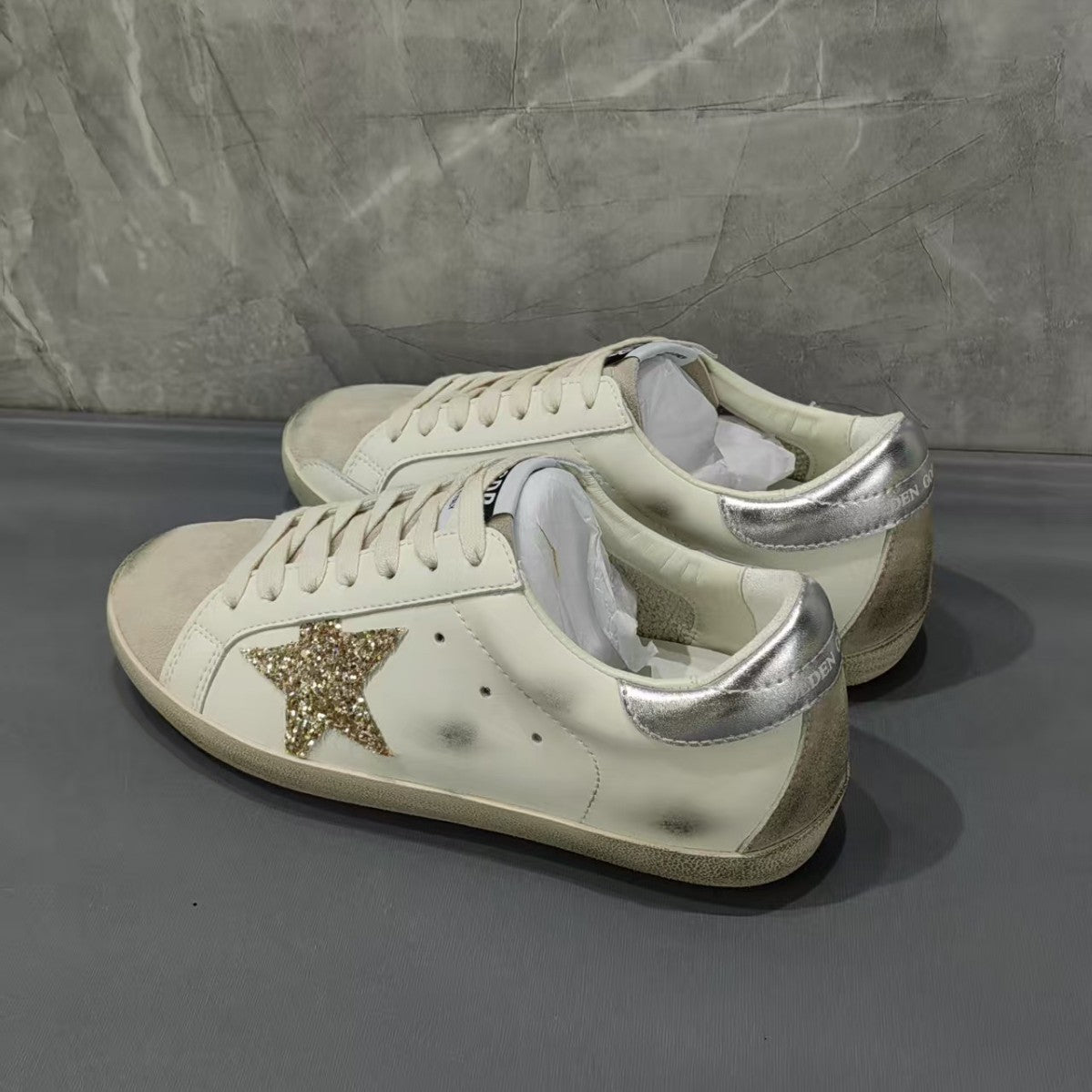 Elarova | Männer Freizeit Leder Sneaker