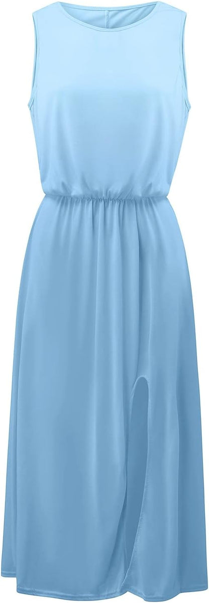 Elarova | Maxi Kleid - Einfaches Modal Boho Kleid in verschiedenen Farben