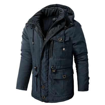Elarova | Mehrtaschen-Winterjacke für Herren