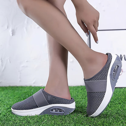 Elarova | Mesh Obermaterial dicke Sohle Hausschuh