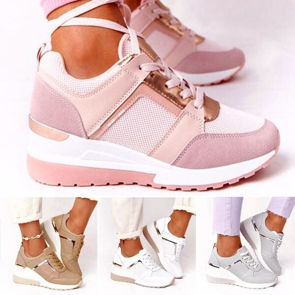 Elarova | Mesh-Sneakers - Atmungsaktive, stützende Passform