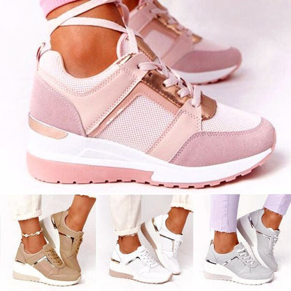 Elarova | Mesh-Sneakers - Atmungsaktive, stützende Passform