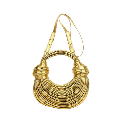 Elarova | MetalldrahtUnterarmtasche Modisch und beliebt