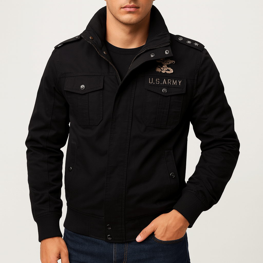 Elarova | Militärische Bomberjacke