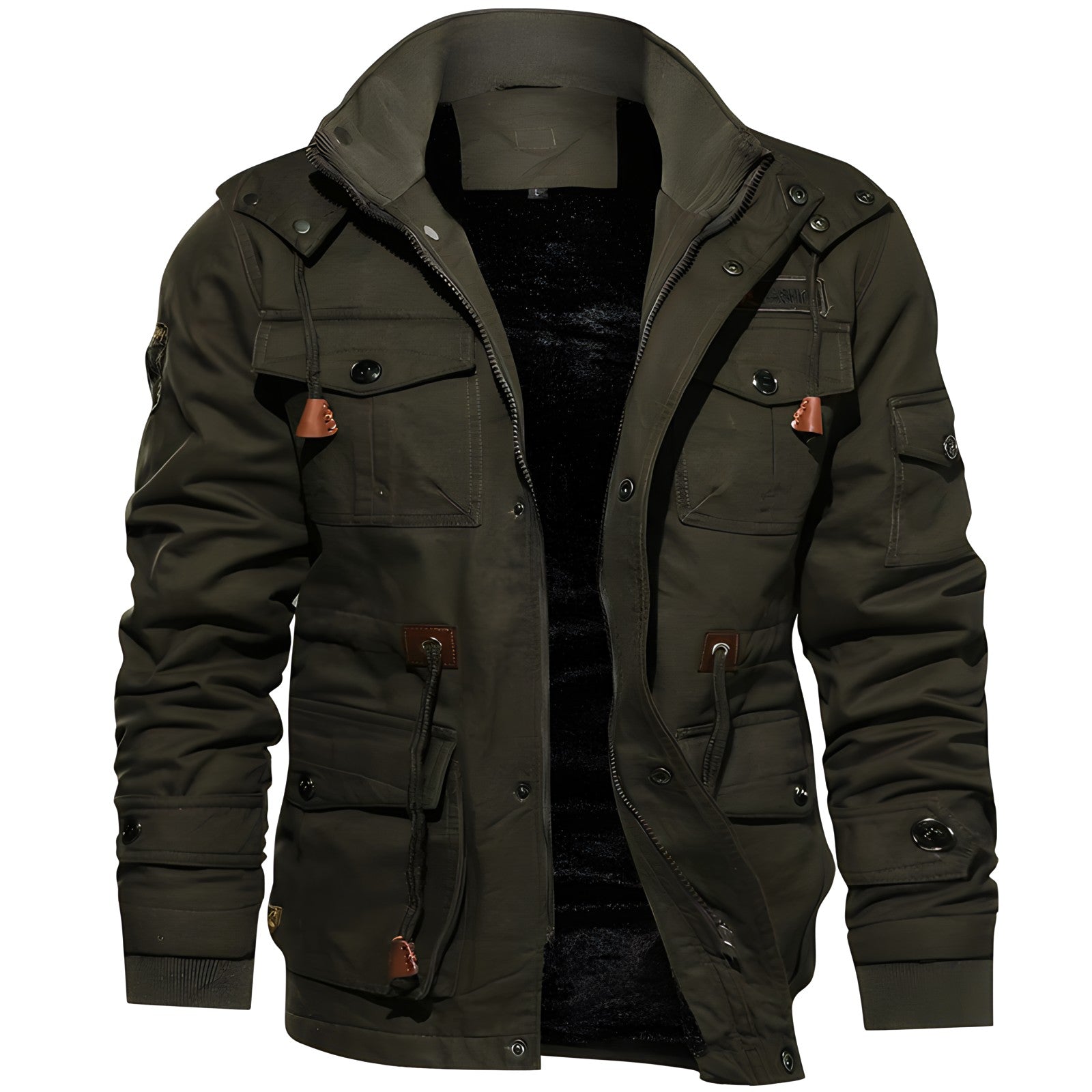 Elarova | Militärjacke mit mehreren Taschen