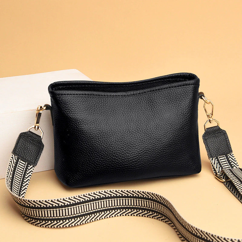 Elarova | Minimalistische Leder Umhängetasche für Frauen