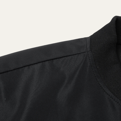Elarova | Minimalistische, leichte Herren-Bomberjacke mit Reißverschluss