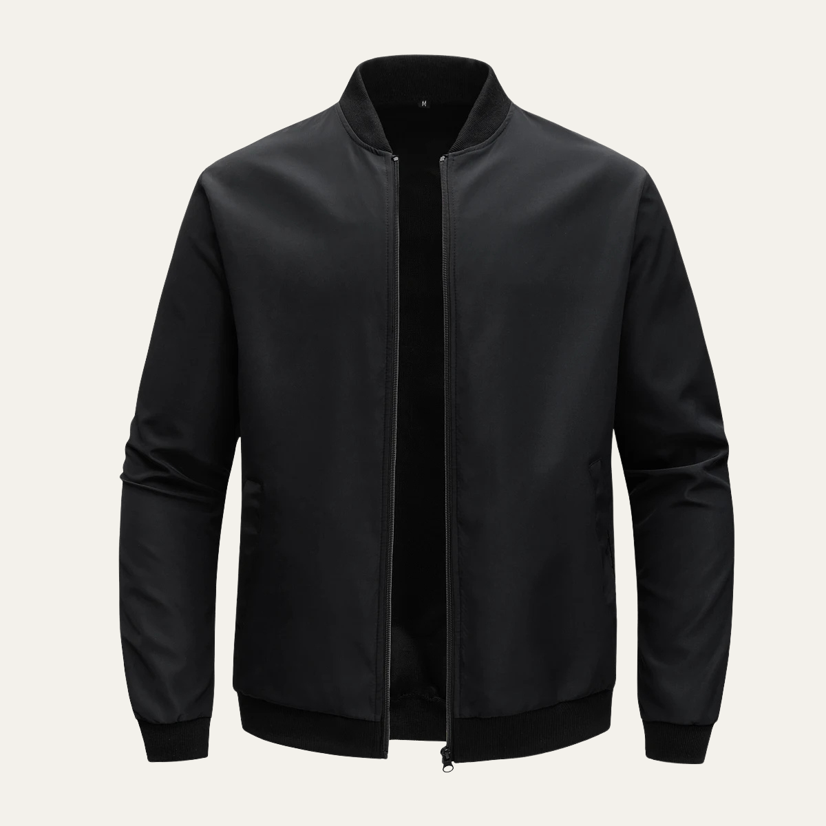 Elarova | Minimalistische, leichte Herren-Bomberjacke mit Reißverschluss