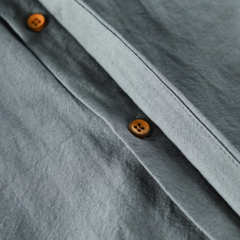 Elarova | Minimalistisches Kimono Hemd Für Herren