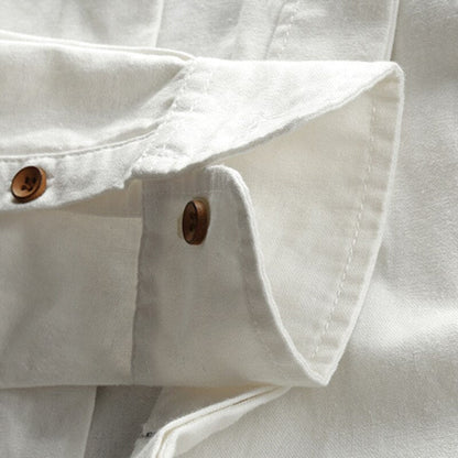Elarova | Minimalistisches Kimono Hemd Für Herren