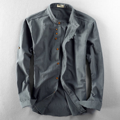 Elarova | Minimalistisches Kimono Hemd Für Herren