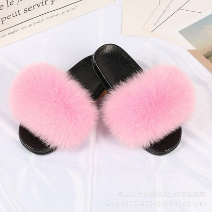Elarova | Moda Fay Fluffy Slippers Fröhliche & Bunte Damenschuhe Für Den Sommer