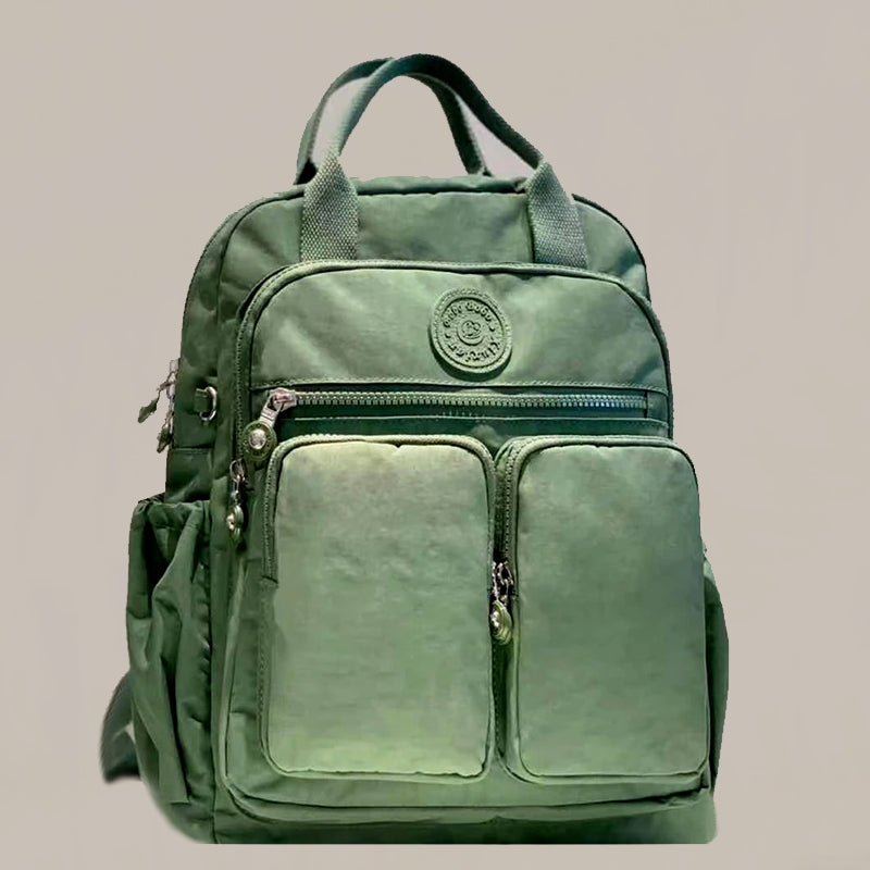Elarova | Mode Frau wasserdichter Nylon leichter Rucksack