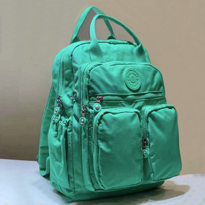 Elarova | Mode Frau wasserdichter Nylon leichter Rucksack