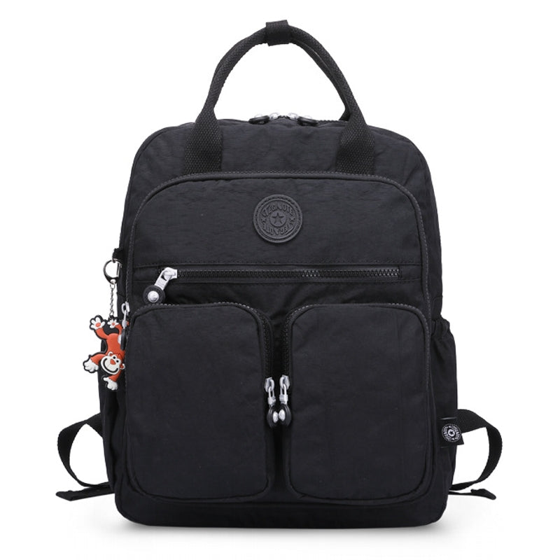 Elarova | Mode Frau wasserdichter Nylon leichter Rucksack