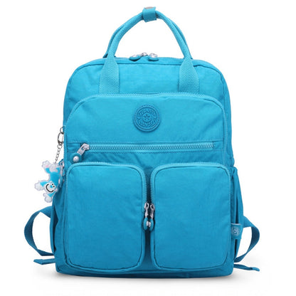 Elarova | Mode Frau wasserdichter Nylon leichter Rucksack