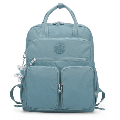Elarova | Mode Frau wasserdichter Nylon leichter Rucksack