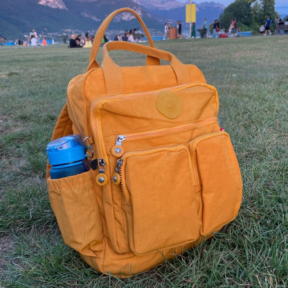 Elarova | Mode Frau wasserdichter Nylon leichter Rucksack