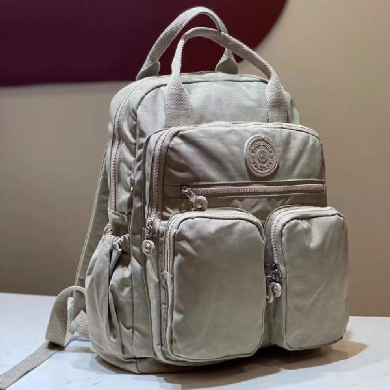 Elarova | Mode Frau wasserdichter Nylon leichter Rucksack