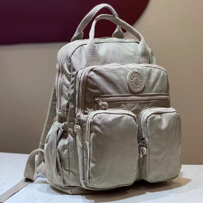 Elarova | Mode Frau wasserdichter Nylon leichter Rucksack