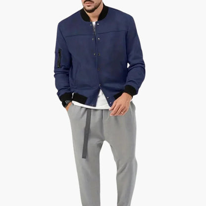 Elarova | Modern Fit Bomberjacke für Herren