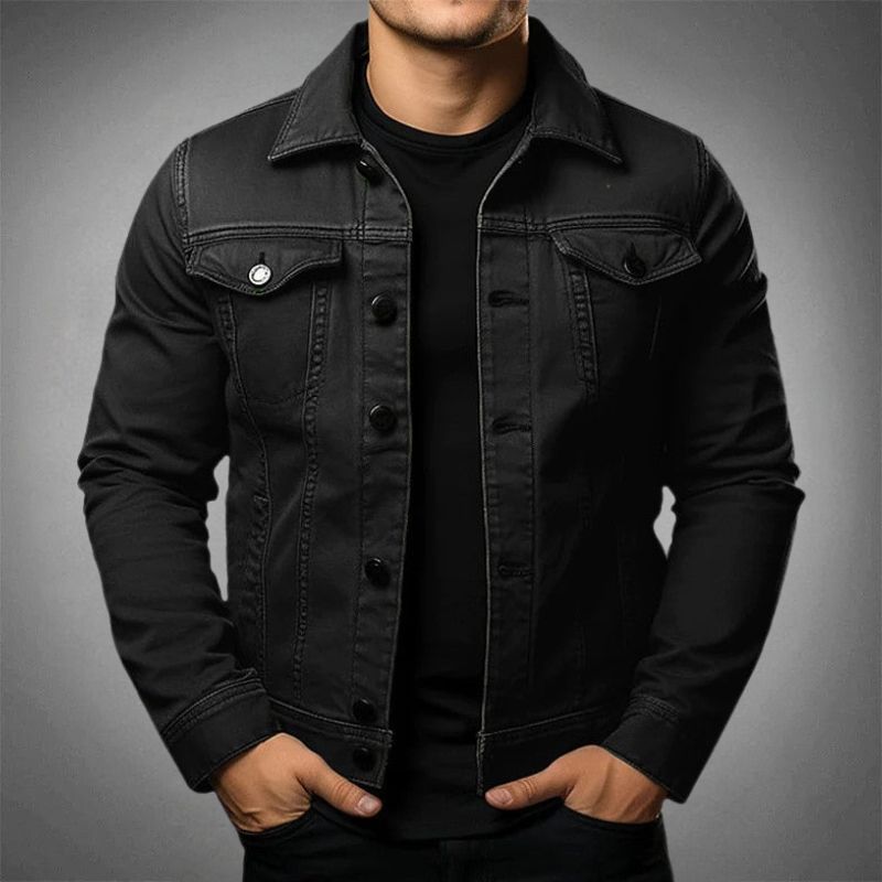 Elarova | Moderne Jeansjacke Für Herren