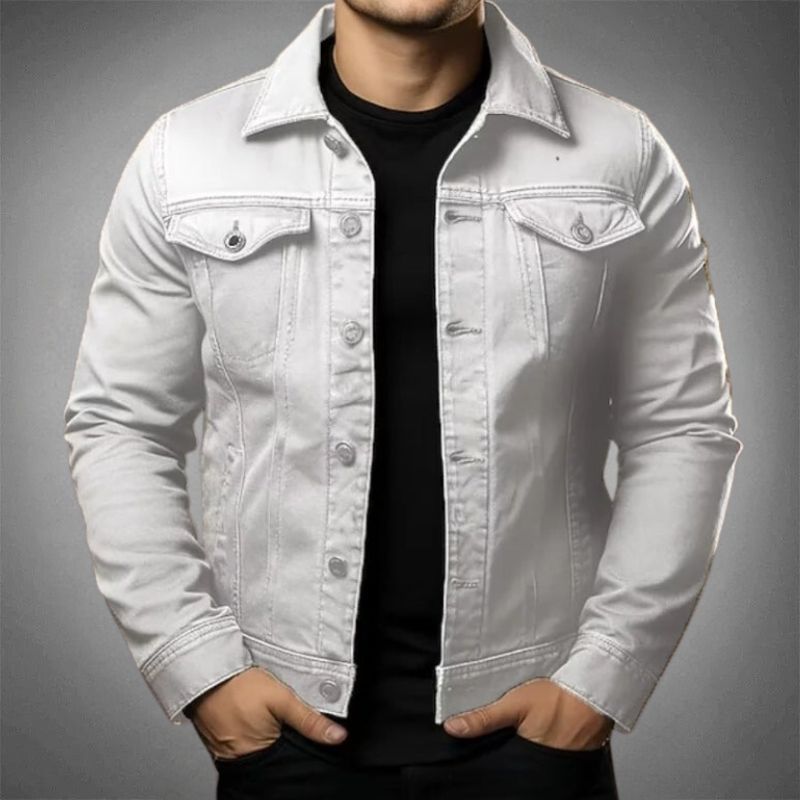 Elarova | Moderne Jeansjacke Für Herren