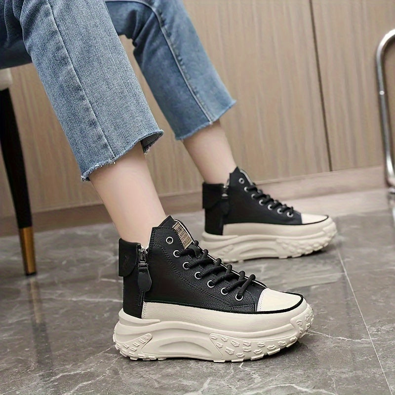 Elarova | Moderne Plattform Sneaker für Damen