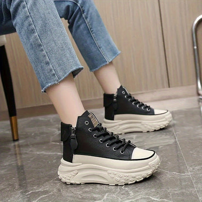 Elarova | Moderne Plattform Sneaker für Damen