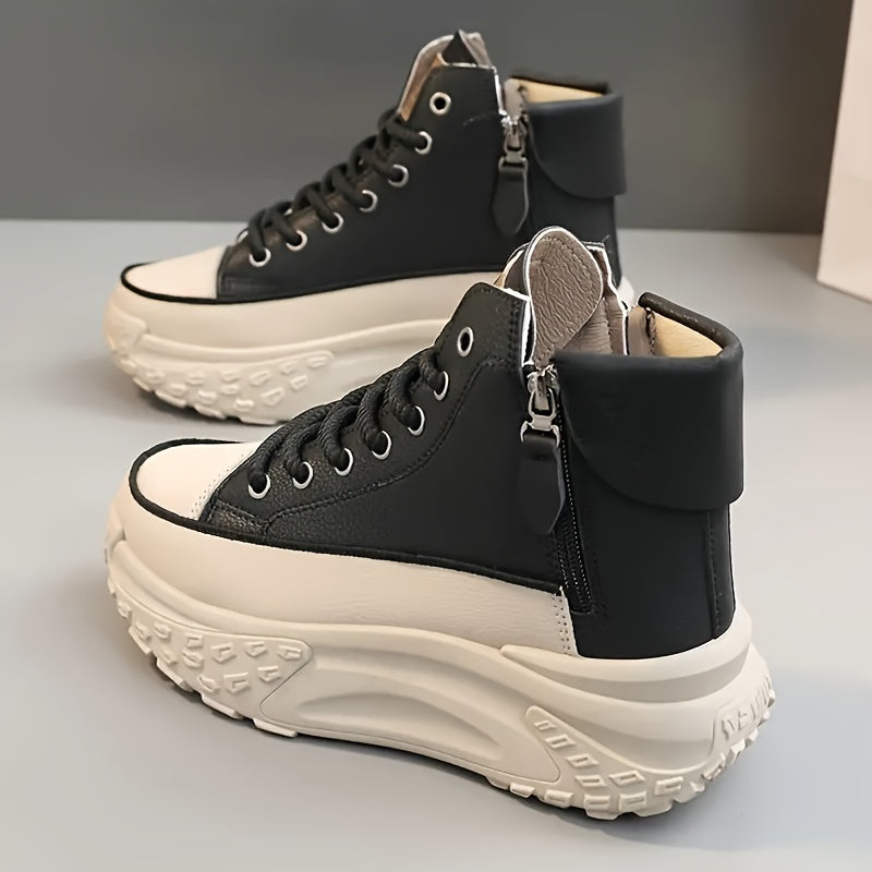 Elarova | Moderne Plattform Sneaker für Damen