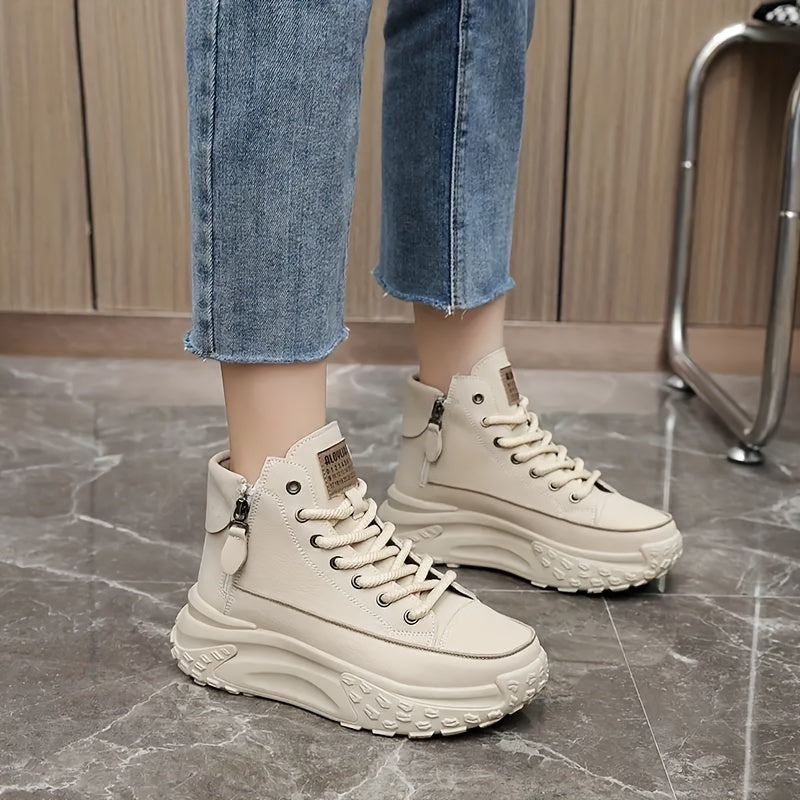 Elarova | Moderne Plattform Sneaker für Damen