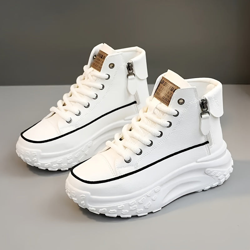 Elarova | Moderne Plattform Sneaker für Damen