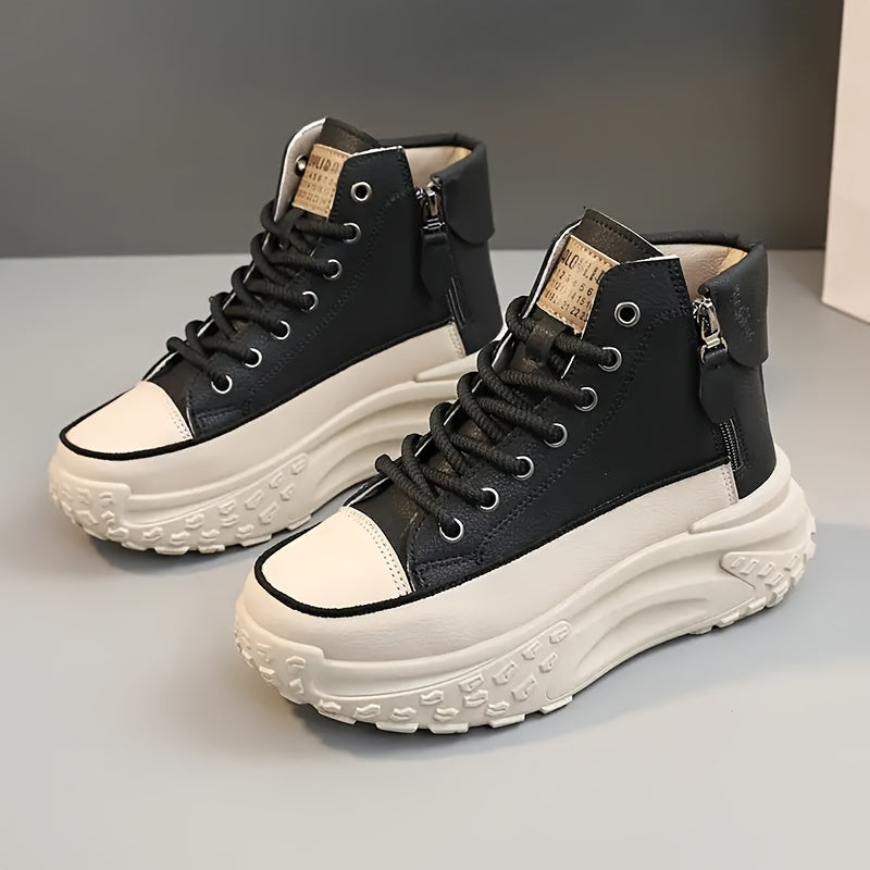 Elarova | Moderne Plattform Sneaker für Damen