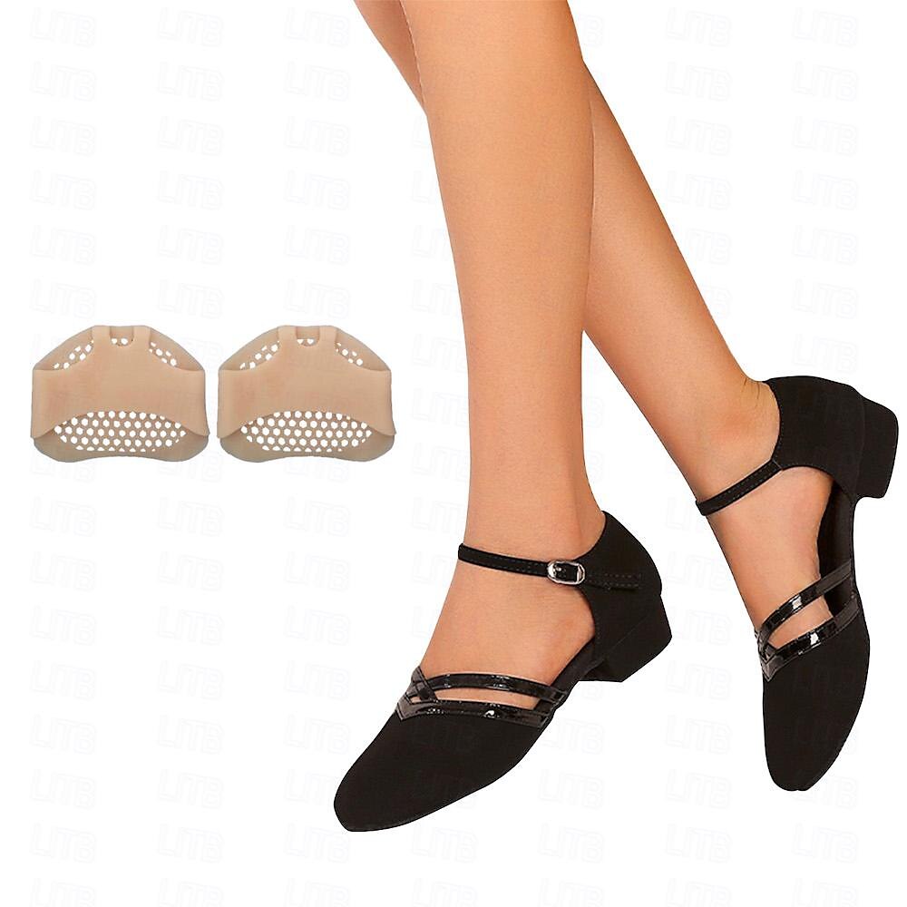 Elarova | Moderne Tanzschuhe für Damen Schwarz Hochwertiges Wildleder