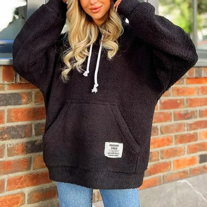 Elarova | Moderner Damen-Hoodie mit Plüsch