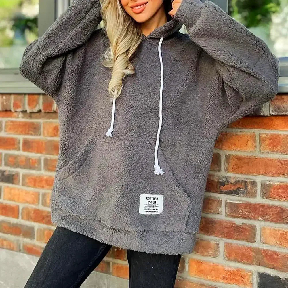 Elarova | Moderner Damen-Hoodie mit Plüsch