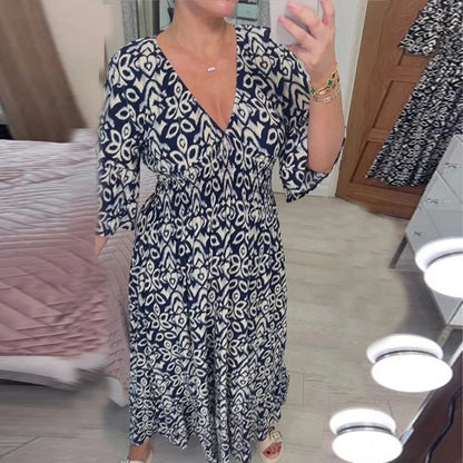 Elarova | Modische Damenkleid mit Print