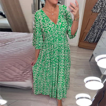 Elarova | Modische Damenkleid mit Print