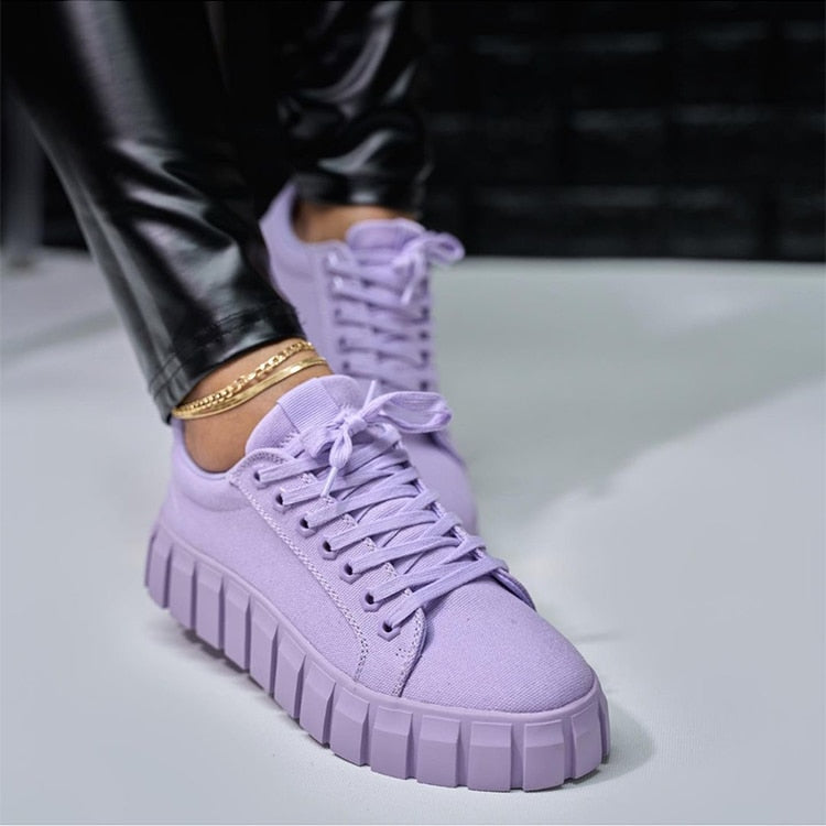 Elarova | Modische Orthopädische DamenSportschuhe mit Plateausohle