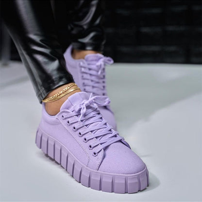 Elarova | Modische Orthopädische DamenSportschuhe mit Plateausohle