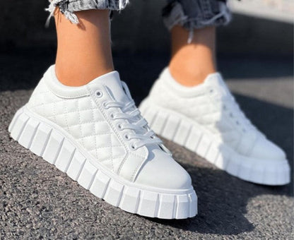 Elarova | Modische Orthopädische DamenSportschuhe mit Plateausohle