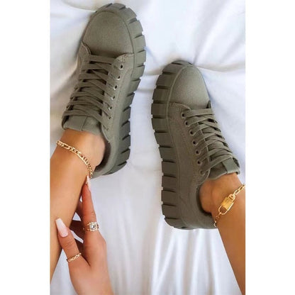 Elarova | Modische Orthopädische DamenSportschuhe mit Plateausohle