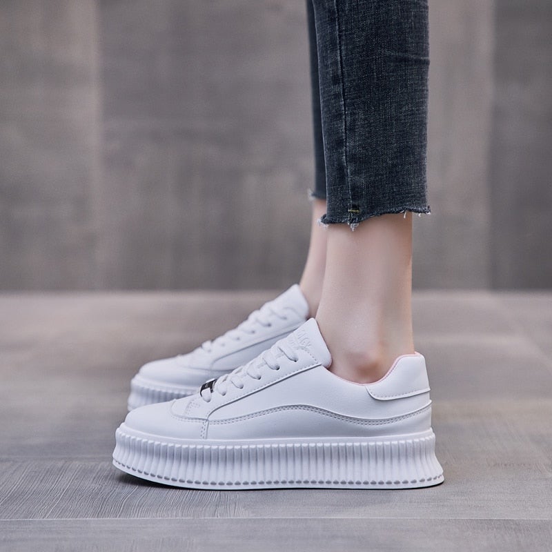 Elarova | Modische Plateausneaker