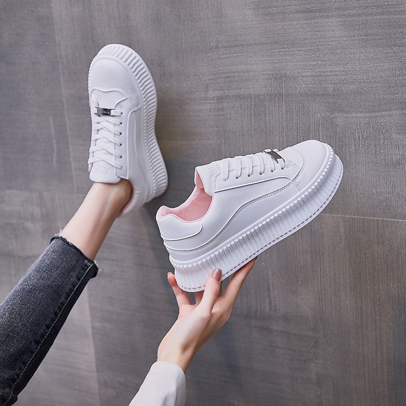 Elarova | Modische Plateausneaker