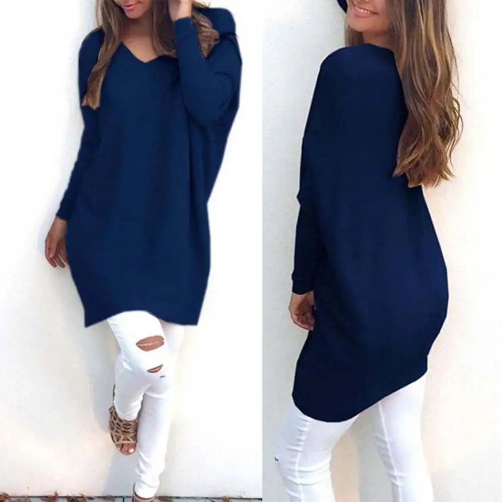 Elarova | Modischer, mittellanger Pullover für Damen